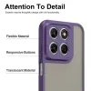 Phonesta AirFrost Back Cover Hülle für Motorola Moto G87/G77/G76 - Matt Lila 6