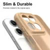 Phonesta AirFrost Back Cover Hülle für Motorola Moto G87/G77/G76 - Sandsteinbeige matt 5