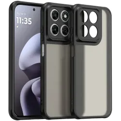 Phonesta AirFrost Back Cover Hülle für Motorola Moto G87/G77/G76 - Mattschwarz