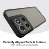 Phonesta AirFrost Back Cover Hülle für Motorola Moto G87/G77/G76 - Mattschwarz 4