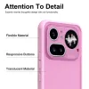 Phonesta AirFrost Back Cover Hülle für Nothing Phone (4a) Pro - Kaugummi-Rosa matt 6