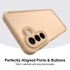 Phonesta AirFrost Back Cover Hülle für Samsung Galaxy A27 - Sandsteinbeige matt 4