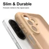 Phonesta AirFrost Back Cover Hülle für Samsung Galaxy A27 - Sandsteinbeige matt 5