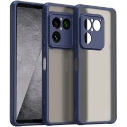 Phonesta AirFrost Back Cover Hülle für Sony Xperia 1 VIII - Matt Blau