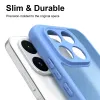 Phonesta AirFrost Back Cover Hülle für Xiaomi 17T - Saphirblau matt 5