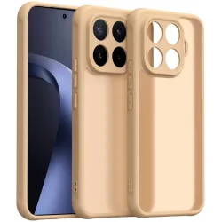 Phonesta AirFrost Back Cover Hülle für Xiaomi 17T Pro - Sandsteinbeige matt
