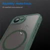 Phonesta AirFrost Back Cover Hülle mit MagSafe für Apple iPhone 17e/16e - Matt Grün 8