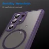 Phonesta AirFrost Back Cover Hülle mit MagSafe für Samsung Galaxy S25 Ultra - Matt Lila 8