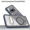 Phonesta AirFrost Back Cover Hülle mit MagSafe für Nothing Phone (3a) - Matt Blau 4