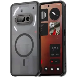 Phonesta AirFrost Back Cover Hülle mit MagSafe für Nothing Phone (3a) - Mattschwarz