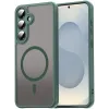 Phonesta AirFrost Back Cover Hülle mit MagSafe für Samsung Galaxy S25 Plus/S24 Plus - Matt Grün
