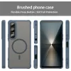 Phonesta AirFrost Back Cover Hülle mit MagSafe für Sony Xperia 1 VII - Matt Blau 8