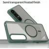 Phonesta AirFrost Back Cover Hülle mit MagSafe für Sony Xperia 1 VII - Matt Grün 4