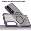 Phonesta AirFrost Back Cover Hülle mit MagSafe für Sony Xperia 1 VII - Matt Lila 4