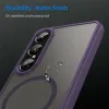 Phonesta AirFrost Back Cover Hülle mit MagSafe für Sony Xperia 1 VII - Matt Lila 6