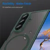 Phonesta AirFrost Back Cover Hülle mit MagSafe für Samsung Galaxy Z Fold 7 - Matt Grün 8
