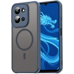 Phonesta AirFrost Back Cover Hülle mit MagSafe für Xiaomi Redmi 15C - Matt Blau