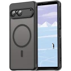 Phonesta AirFrost Back Cover Hülle mit MagSafe für Sony Xperia 10 VII - Mattschwarz