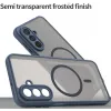 Phonesta AirFrost Back Cover Hülle mit MagSafe für Samsung Galaxy A17/A26 - Matt Blau 5
