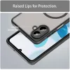 Phonesta AirFrost Back Cover Hülle mit MagSafe für Samsung Galaxy A07 4G - Mattschwarz 6