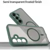Phonesta AirFrost Back Cover Hülle mit MagSafe für Samsung Galaxy A36/A56 - Matt Grün 6