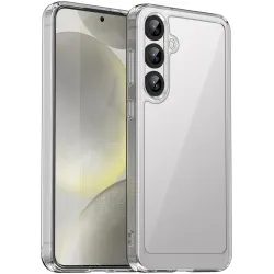 Phonesta Acrylic Hybrid Back Cover Hülle für Samsung Galaxy S25 Plus/S24 Plus - Transparent