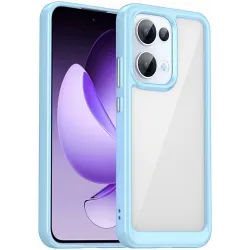 Phonesta Acrylic Hybrid Back Cover Hülle für Oppo Reno13 - Blau