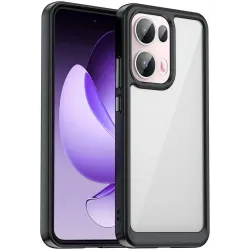 Phonesta Acrylic Hybrid Back Cover Hülle für Oppo Reno13 Pro - Schwarz