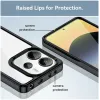 Phonesta Acrylic Hybrid Back Cover Hülle für Xiaomi Redmi Note 14 4G - Schwarz 6