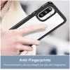 Phonesta Acrylic Hybrid Back Cover Hülle für Samsung Galaxy A36/A56 - Schwarz 4