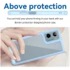 Phonesta Acrylic Hybrid Back Cover Hülle für Motorola Moto G05 / Moto E15 - Blau 4