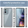 Phonesta Acrylic Hybrid Back Cover Hülle für Motorola Moto G05 / Moto E15 - Transparent 2