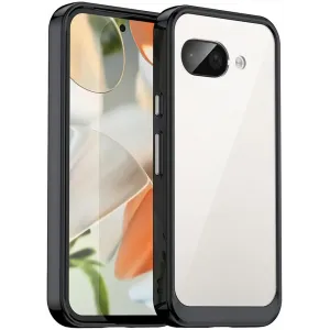 Phonesta Acrylic Hybrid Back Cover Hülle für Google Pixel 9a - Schwarz