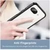 Phonesta Acrylic Hybrid Back Cover Hülle für Google Pixel 9a - Schwarz 4