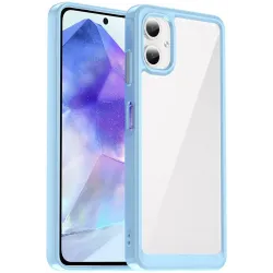 Phonesta Acrylic Hybrid Back Cover Hülle für Samsung Galaxy A06 4G - Blau