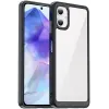 Phonesta Acrylic Hybrid Back Cover Hülle für Samsung Galaxy A06 4G - Schwarz