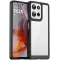 Phonesta Acrylic Hybrid Back Cover Hülle für Motorola Moto G75 - Schwarz