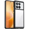 Phonesta Acrylic Hybrid Back Cover Hülle für Xiaomi Poco X6 Pro - Schwarz