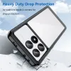Phonesta Acrylic Hybrid Back Cover Hülle für Xiaomi Poco X6 Pro - Schwarz 3