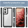 Phonesta Acrylic Hybrid Back Cover Hülle für Motorola Moto G35 - Schwarz 2