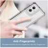 Phonesta Acrylic Hybrid Back Cover Hülle für Motorola Moto G55 - Transparent 5