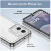 Phonesta Acrylic Hybrid Back Cover Hülle für Motorola Moto G55 - Transparent 6