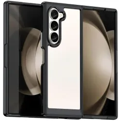 Phonesta Acrylic Hybrid Back Cover Hülle für Samsung Galaxy Z Fold 6 - Schwarz