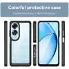 Phonesta Acrylic Hybrid Back Cover Hülle für Oppo A60 4G - Schwarz 2