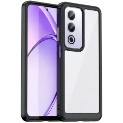 Phonesta Acrylic Hybrid Back Cover Hülle für Oppo A80 - Schwarz