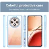 Phonesta Acrylic Hybrid Back Cover Hülle für Oppo Reno12 F/Reno12 FS - Blau 2