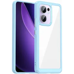 Phonesta Acrylic Hybrid Back Cover Hülle für Oppo Reno13 F 4G/5G / Reno13 FS 5G - Blau