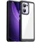 Phonesta Acrylic Hybrid Back Cover Hülle für Oppo Reno13 F 4G/5G / Reno13 FS 5G - Schwarz