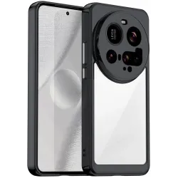 Phonesta Acrylic Hybrid Back Cover Hülle für Xiaomi 15 Ultra - Schwarz
