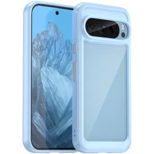 Phonesta Acrylic Hybrid Back Cover Hülle für Google Pixel 9 / 9 Pro - Blau